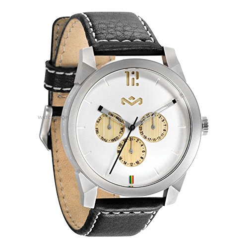 House of Marley Billet Leather Stylish Watch - Iron / One Size