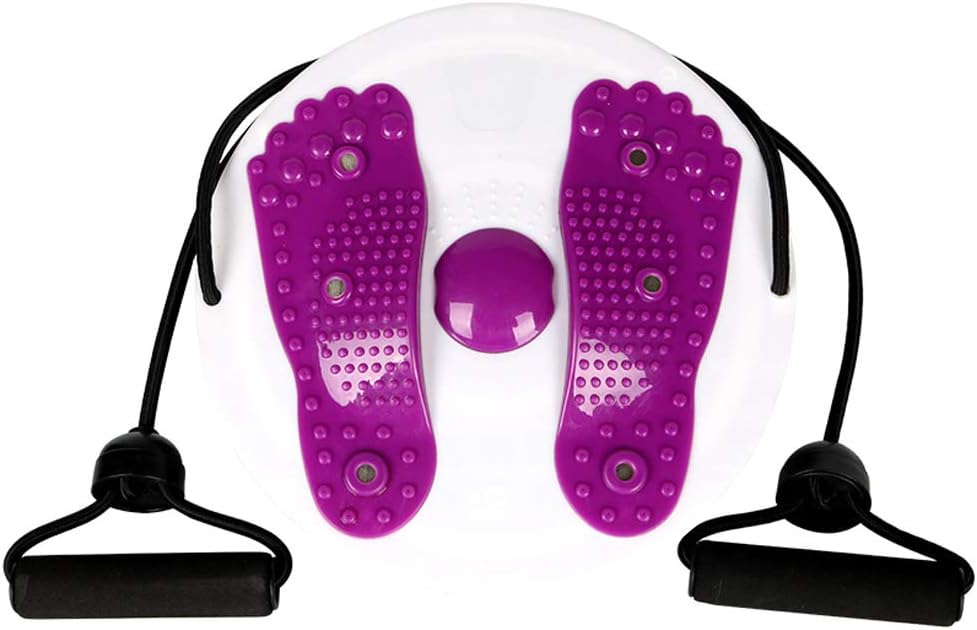 LSERVER Twist Board, Slimming Fitness Twister Board Hip Training Board,Slimming Equipment Twist Waist Hip Rotating Plate Disc