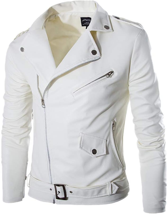 White Leather Blazer For Men Buy Online at Best Price in UAE Amazon.ae