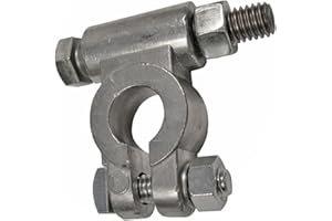 Military Style Top Post Battery Terminal 3/8 - Bolt Positive & Negative