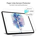 Paperlike iPad Pro 11 Screen Protector, Matte PET Paperlike Film with Face ID for iPad 11 (2018 Release), Compatible with Apple Pencil