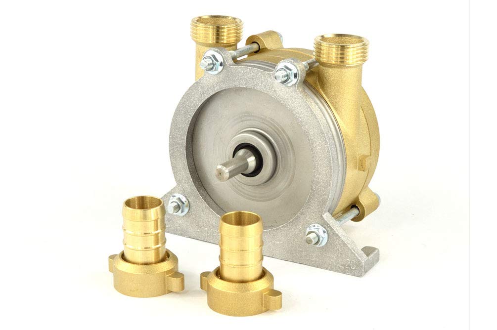 Tellarini Pompe, Transfer Pump for Self Priming Drill Tr 20 No Gender, Brass