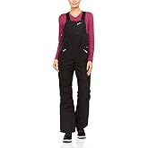 Swiss Alps Womens Water Resistant Breathable Ski Bib Pants with Pocket
