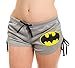 BATMAN DC Comics Mesh Womens Booty Shorts (Large)