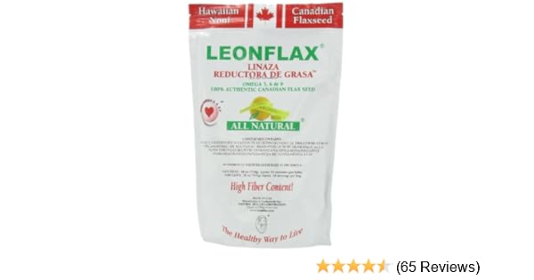 Leonflax Canadian Flaxseed Plus Fat Reducer 18 oz Weight Loss