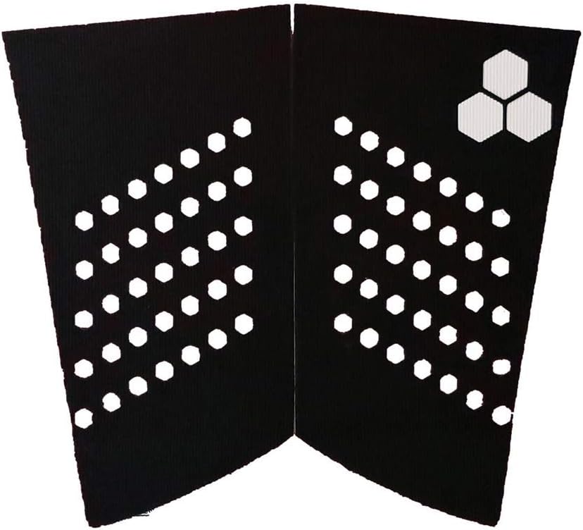Channel Islands Fish Tail Pad Surfboard Deck Grip - Black | NEW 2 Piece Tail Pad