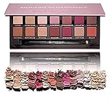 SMTSMT 14 Color Matte Eyeshadow Glitter Cream Eye Shadow Makeup Palette Shimmer Set (A)