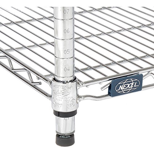 Nexel Post for Wire Shelving, Chrome Finish, 54"H Pricepulse