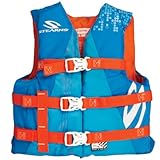 Stearns 3000002211 Youth BLU/ORG Water Vest
