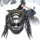 TKTTBD Motorcycle Helmet, Predator Creative Men and