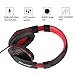 Dragon-Hub Over-the-Ear Headphones 3.5mm Wired Professional Hifi Studio Stereo Gaming Headset for Women Men Girls Boys Teens Phone Computer PC Laptop MP3,etc Bass Omnidirectional Stereo Sound