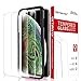[4 Pack] QITAYO Screen Protector for iPhone Xs Max/iPhone 11 Pro Max(6.5 Inch), HD-Clear [Bubble-Free][Case Friendly] [Alignment Frame] Tempered Glass Screen Protector