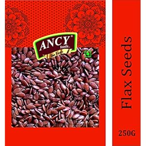 Ancy Foods Premium Dry Fruits (Flax Seeds/Alsi 250g)(Pack of 1x250g)