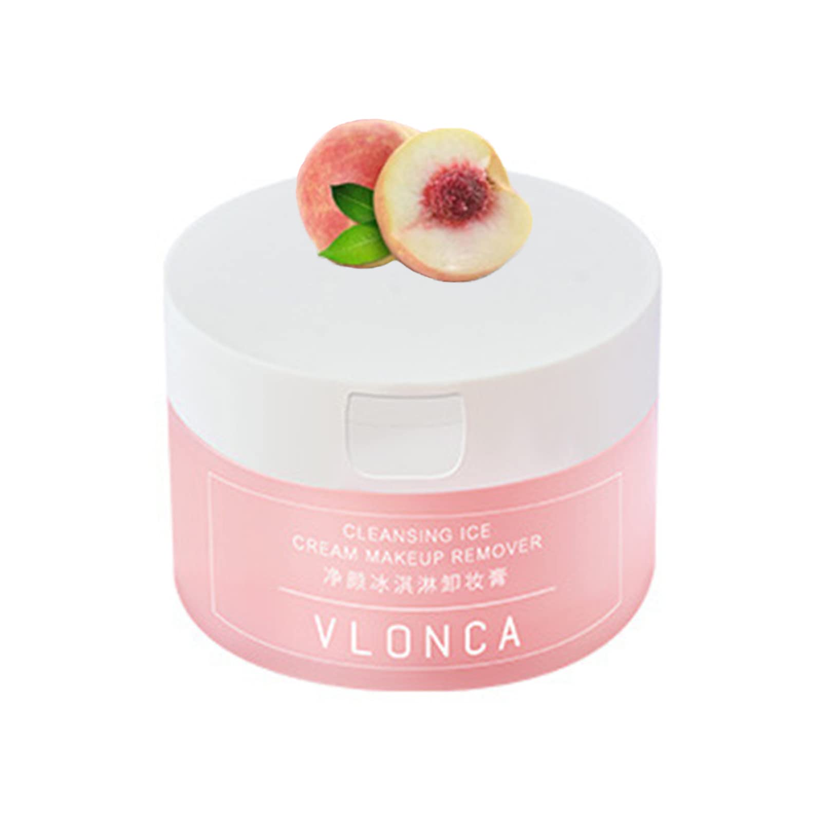 Cleansing Balm, Makeup Remover Balm, Refreshing Gentle Deep Cleansing Makeup Remover Cleanser Balm Suitable for All Skin Types 100ml (3#Peach)