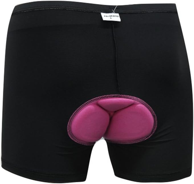 Slyzone 3D Padded Cycling Underwear Shorts - Breathable Quick Dry Bike Pants - Lightweight Bicycle Undershorts - Women