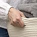 Storage Basket Extra Large Cotton Rope Woven 17?x15? Home Organizer Baskets Hand Woven Decorative Basket to Be Used As Laundry Hamper, Baby Toys Bin, Craft Storage Bin, Toddler Clothes Basket Bag