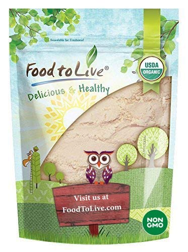Organic Coconut Flour, 8 Ounces- Non-GMO, Kosher, Raw, Vegan, Unsweetened, Unrefined, Unsulfured Fine Powder, Bulk, Great for Baking