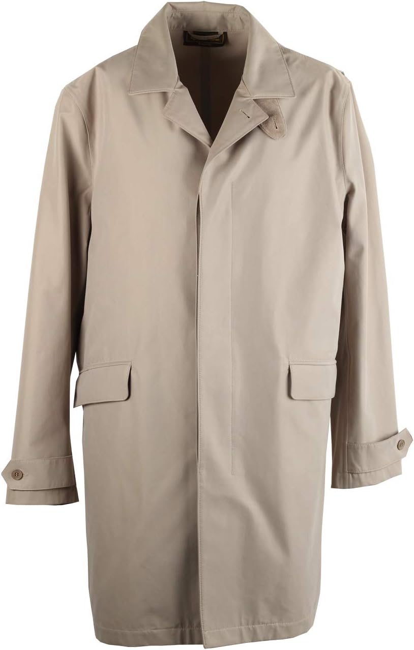 Loro Piana CL Beige Storm System Rain Coat Size XL Outerwear