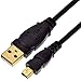 Mediabridge USB 2.0 - Mini-USB to USB Cable (4 Feet) - High-Speed A Male to Mini B with Gold-Plated Connectors
