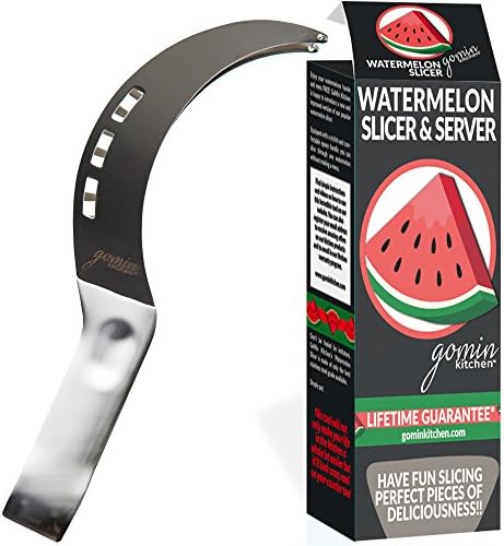 Watermelon Slicer Cutter and Server + Knife Gift Box