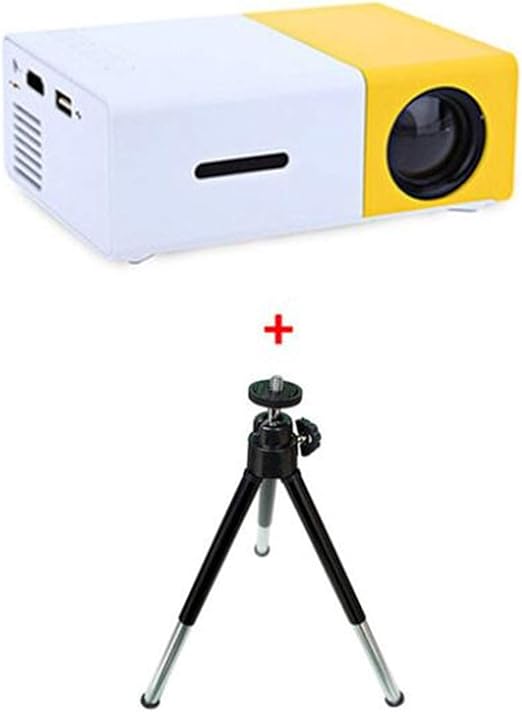 BABIFIS YG300 Mini Proyector 600 Lumen 3.5mm Audio 320x240 Píxeles ...