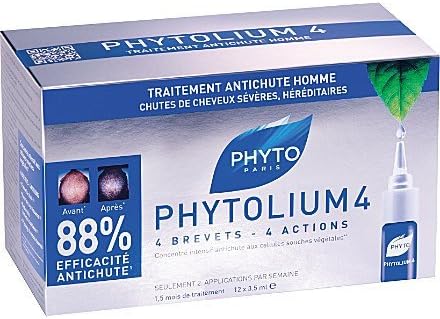 PHYTOLOGIE Phytolium 4 for thinning hair - men, 12x3.5ml by Phytologie