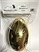 Gold Easter Egg 5.5 Inch Great Surprise Egg Empty Fillable Egg Hunt Prize - Metallic (Exclusively by Abundant Gifts)