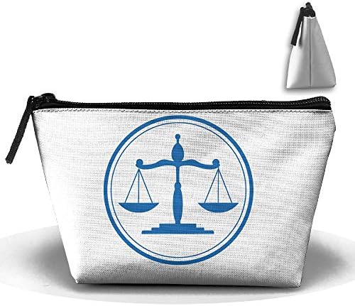 Trapezoidal Bag Makeup Bag Libra Storage Portable Travel Wash Tote Zipper Wallet Handbag Carry Case