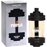 Jeanne Arthes - Fuel Power Eau De Toilette - Spray Perfume for Men - Fruity Floral Scent - Notes of Mandarin and Grapefruit - Made in France - 3.38 fl.oz