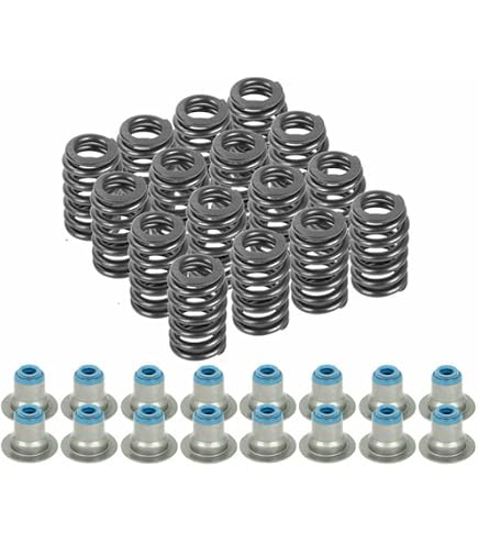 SBC Valve Spring Kit W/ Steel Retainers & Locks - Fits Chevy 327 350 400 Z-28