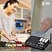 Wireless Intercom System Hosmart 1/2 Mile Long Range 7-Channel Security Wireless Intercom System for Home or Office (2018 New Version) [6 Stations Black]