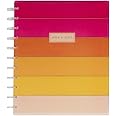 Happy Planner Disc-Bound 12-Month Academic Planner, July 2024–June 2025 Daily and Monthly Planner, Big Size, Horizontal Layout, Bright Side, 72 Pages, 2 Sticker Sheets, 8 1/2" x 11"