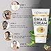 Blackhead Remover Mask,Bamboo Charcoal Peel Off Black Mask,Purifying and Deep Cleansing for All Skin Types with Snail Cream (2.5 fl.oz/ 75ml)