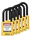 ZING 7069 RecycLock Safety Padlock, Keyed Alike,1-1/2