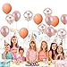 Rose Gold & Blush Pink & Confetti Latex Party Balloons – Pack of 45 , 12 Inch , Decoration Supplies for Wedding , Graduation , Birthday Party , Hawaii