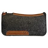 Diamond Wool Contour Felt Ranch Pad
