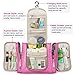 HOKEEPER Extra Large Hanging Toiletry Bag for Women and Men, Travel Toiletries Organizer for Kids and Girls, Heavy Duty Cosmetic Makeup Bag with Hook, Waterproof Shaving Kit Bag Bathroom Shower Bag