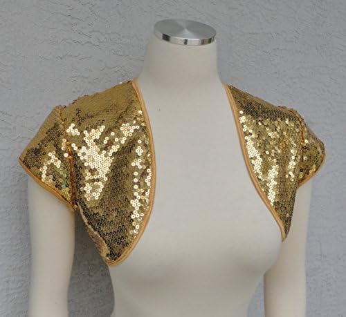 Gold sequins Bolero Jacket Cover Up Ready to sent Size M