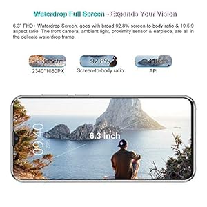 CUBOT X20 Pro Smartphone 6.3 FHD Pollici 2340 * 1080 Android 9 Pie 6GB + 128GB Tripla Fotocamere Batteria 4000mAh Octa… - immagine 3