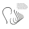 YOGAYET-Offset-Fishing-Hooks-Octopus-Circle-Hooks-Extra-Sharp-Black-High-Carbon-Steel-for-Saltwater-Boat-Fishing-10-100-50-Pcs
