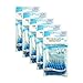 Tepe Interdental Brushes 0.6mm Blue - 5 Packets of 8 (40 Brushes)