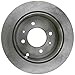 ACDelco Silver 18A1660A (19287381) Non-Coated Rear Disc Brake Rotor