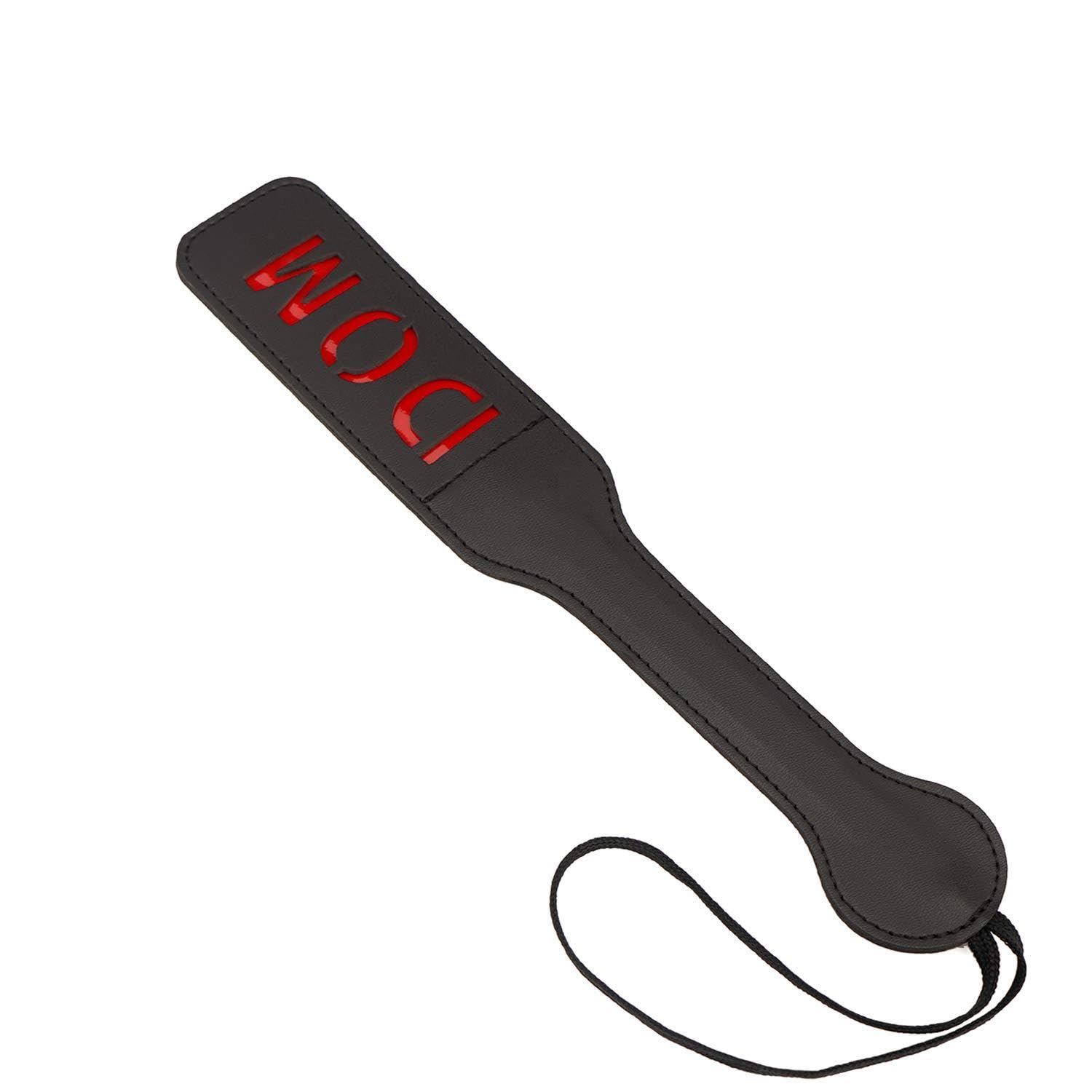 bekinky Spanking Paddle, 12.6inch Premium Faux Leather Imprinted Paddles for Team Sports