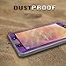 Fintie Shockproof Case for Samsung Galaxy Tab A 8.0 2017 Model T380/T385, Rugged Unibody Dual Layer Hybrid Full Protective Cover w/Built-in Screen Protector for Galaxy Tab A 8.0 2017 Release, Purple