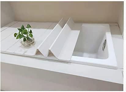Bathtub Cover Dustproof Board Folding Bathtub Insulation Cover PVC