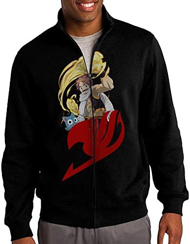 Wildestdream Men's Fashion Anime Printed Cotton T-shirt Fairy Tail