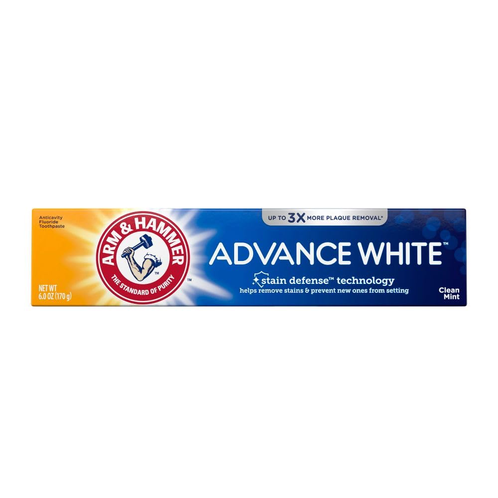 Mua ARM & HAMMER Advance White Baking Soda & Peroxide Toothpaste, Extreme Whitening 4.3 oz (Pack of 2) trên Amazon Mỹ chính hãng 2026 | Fado