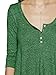 Urban CoCo Women's Half Sleeve High Low Loose Casual T-shirt Top Tee Dress (Large, Green)