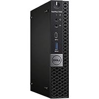 Dell Optiplex 7050 Micro Desktop Computer Tiny PC, Intel Core i7-6700T, 16GB DDR4 RAM, 512GB SSD, Wi-Fi, Windows 11 Pro, Disp
