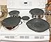 Silicone Suction Lids by Archer - Airtight Seal Silicone Lids Food and Bowl Covers - Includes Super Size - Set of 5 Pan or Pot Lid, Microwave Splatter Guard - Dishwasher Safe